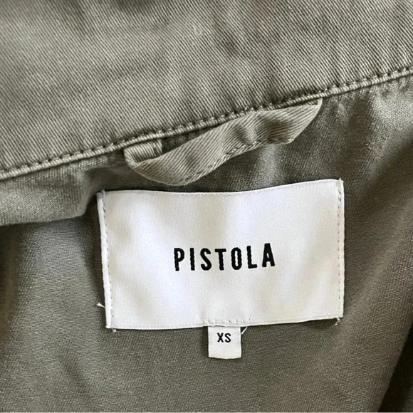 PISTOLA Women's Ashton Cropped Military‎ Jacket Colonel Size XS | EUC - Picture 6 of 11